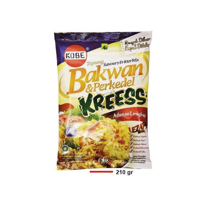 Pekanbaru Kobe Tepung Bakwan&Perkedel 200Gr