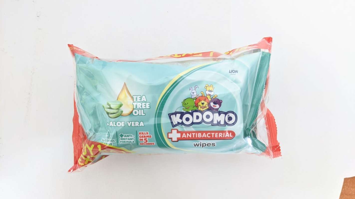 Pekanbaru Kodomo Wipes Anti Bacterial 50S 1+1S