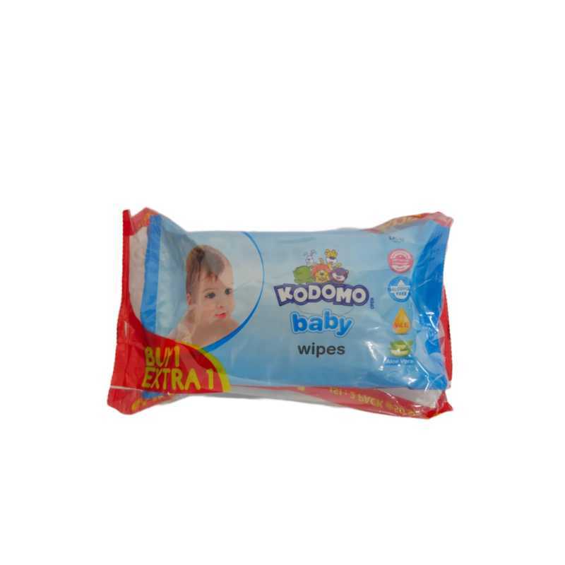 Pekanbaru Kodomo Wipes Blue 50S 1+1