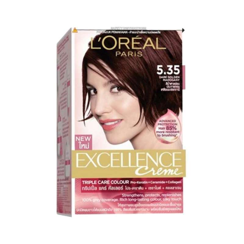 Pekanbaru Loreal Cklt Muda Emas Mahogany No 5.35