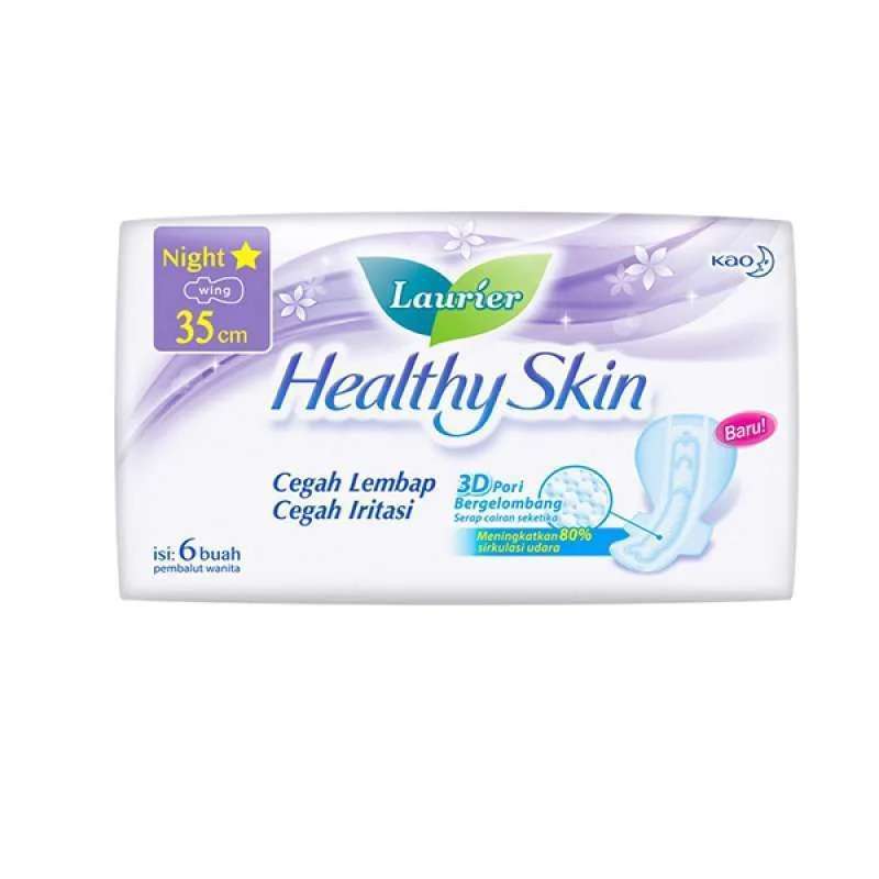 Pekanbaru LAURIER HEALTY NIGHT SKIN 35CM 6'S