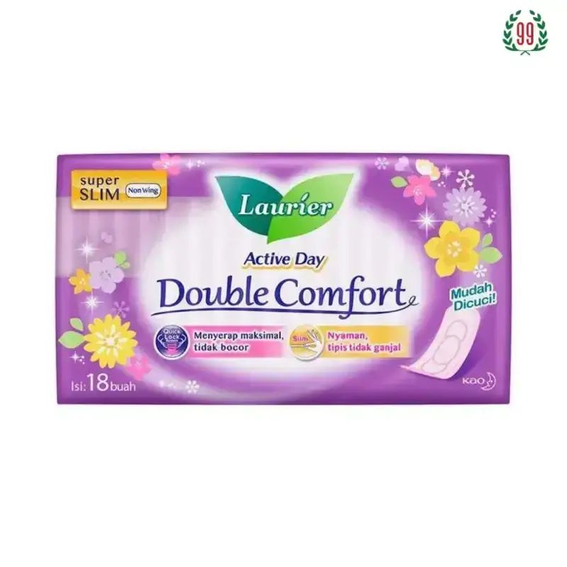 Pekanbaru LAURIER DOUBLE COMFORT SUPER SLIM NON WING 18S