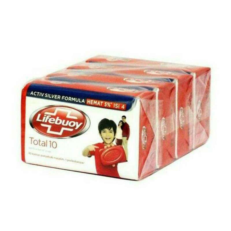 Pekanbaru LIFEBUOY BARSOAP TOTAL10 4X100GR