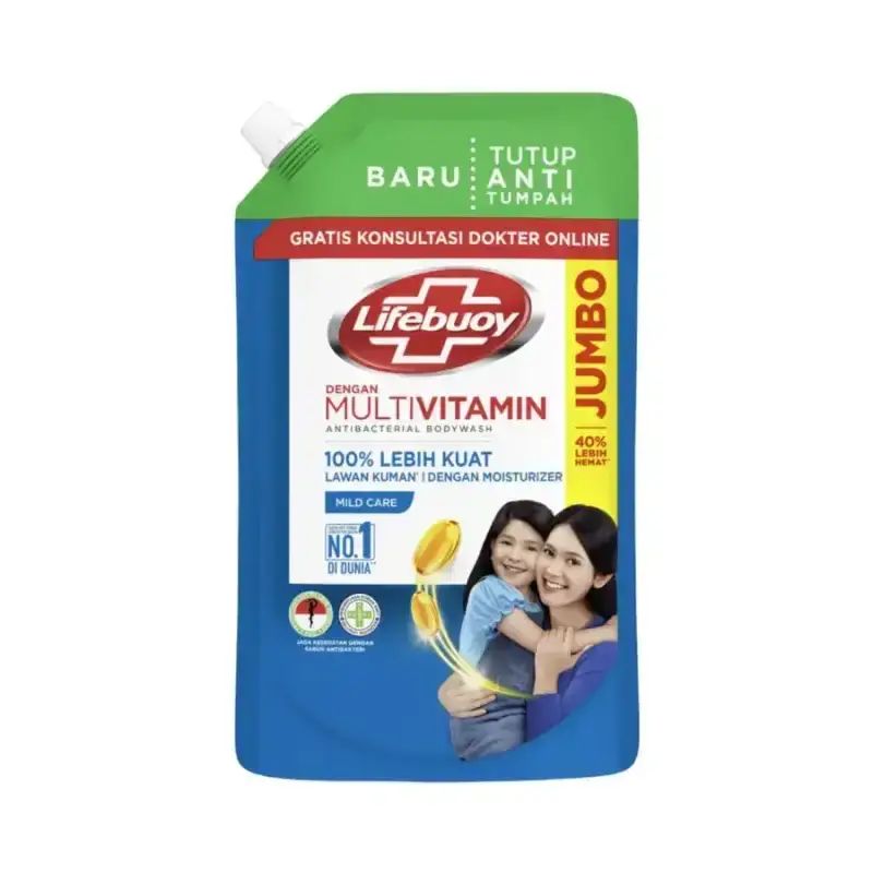 Pekanbaru LIFEBUOY BODY WASH MILD CARE POUCH 800G