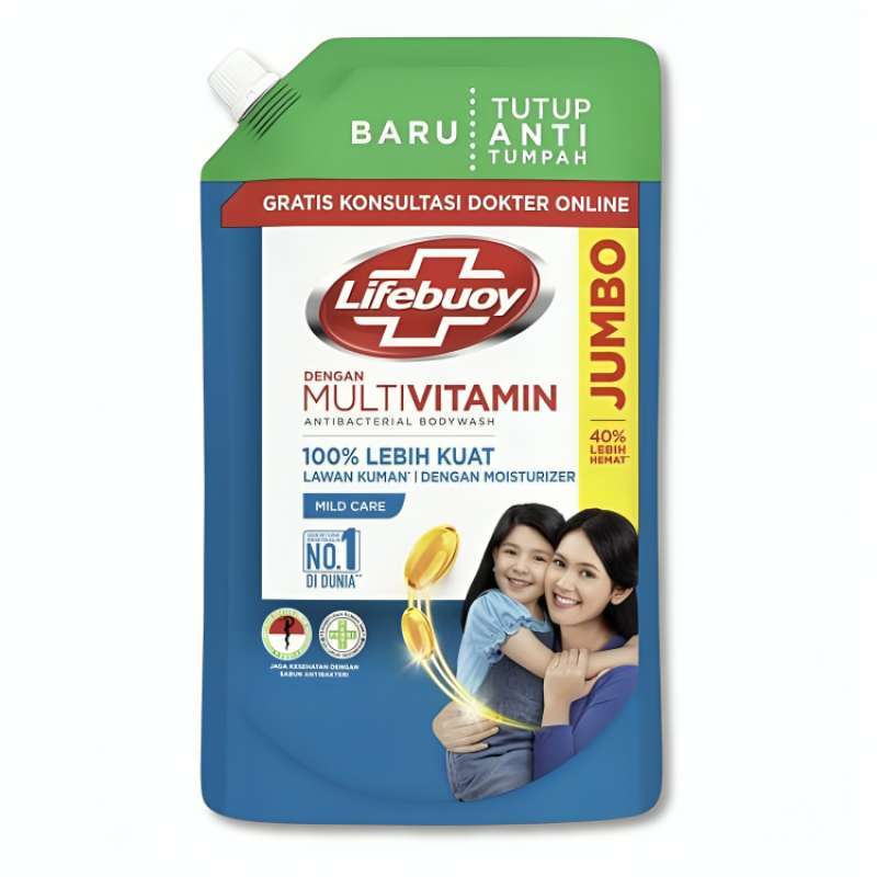 Pekanbaru LIFEBUOY BODYWASH WHITE 400GR REFILL