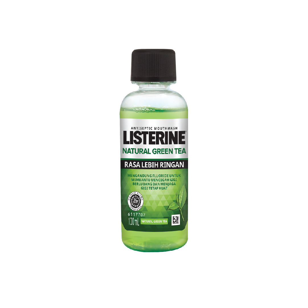 Pekanbaru Listerine Natural Green Tea 100Ml