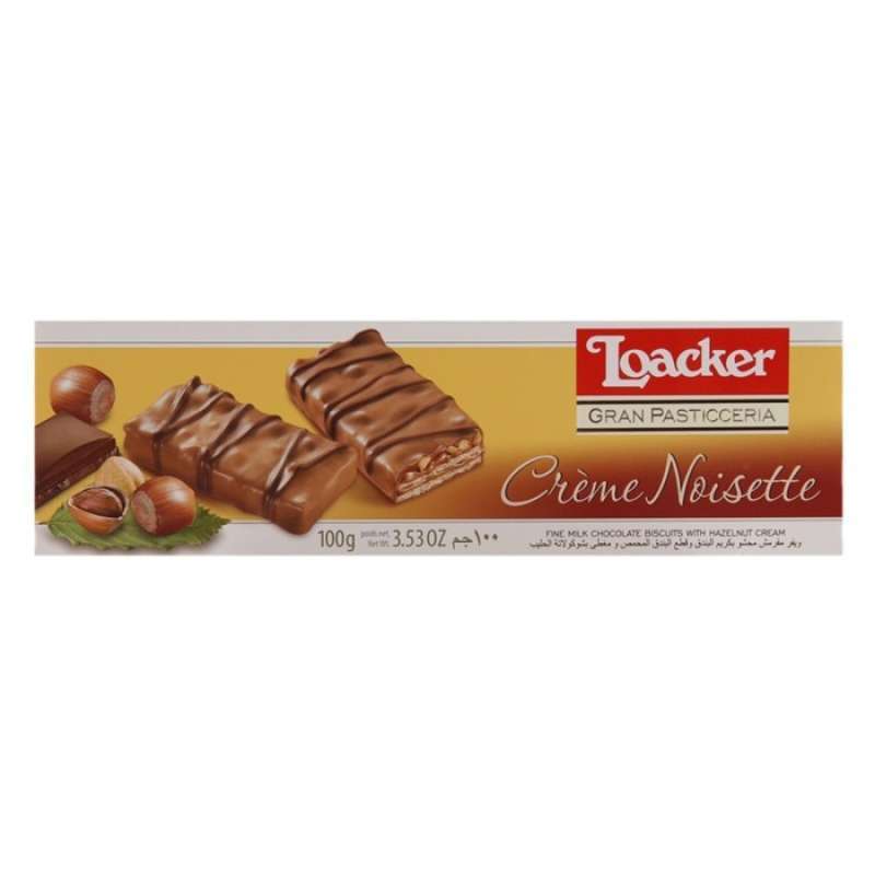 Pekanbaru Loacker Pasticceria Noisette 100Gr Pak