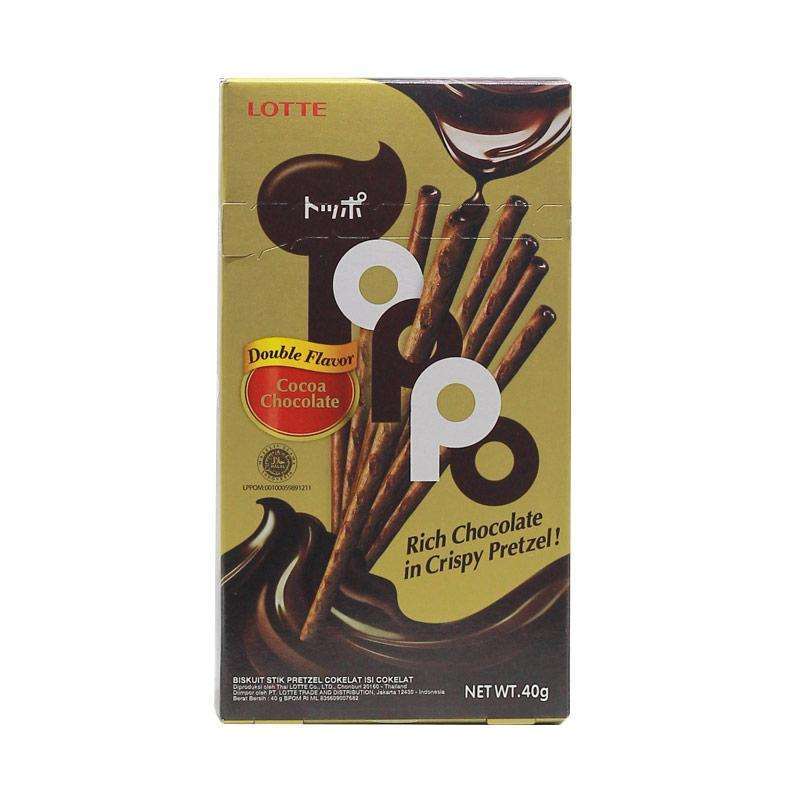 Pekanbaru Lotte Toppo Choolate 40Gr Box