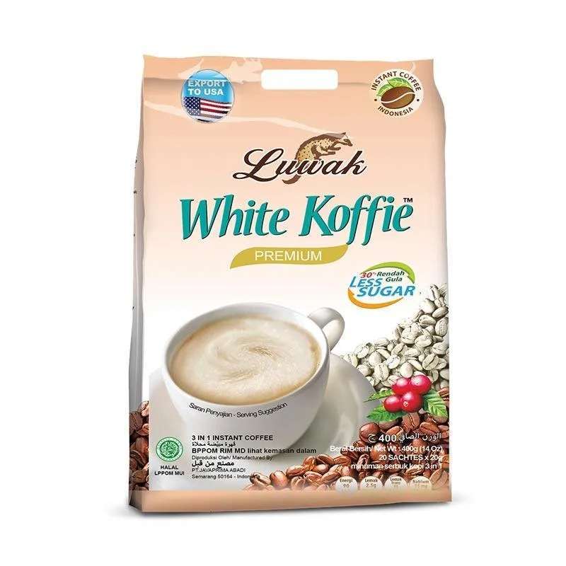 Pekanbaru Kopi Luwak White Koffie Less Sgr 19X19Gr