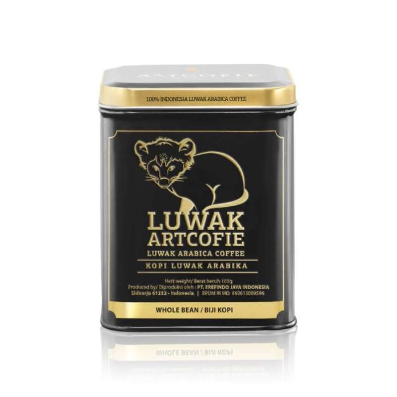 Pekanbaru Artcofieluwak Coffee Ground Tin 100Gr