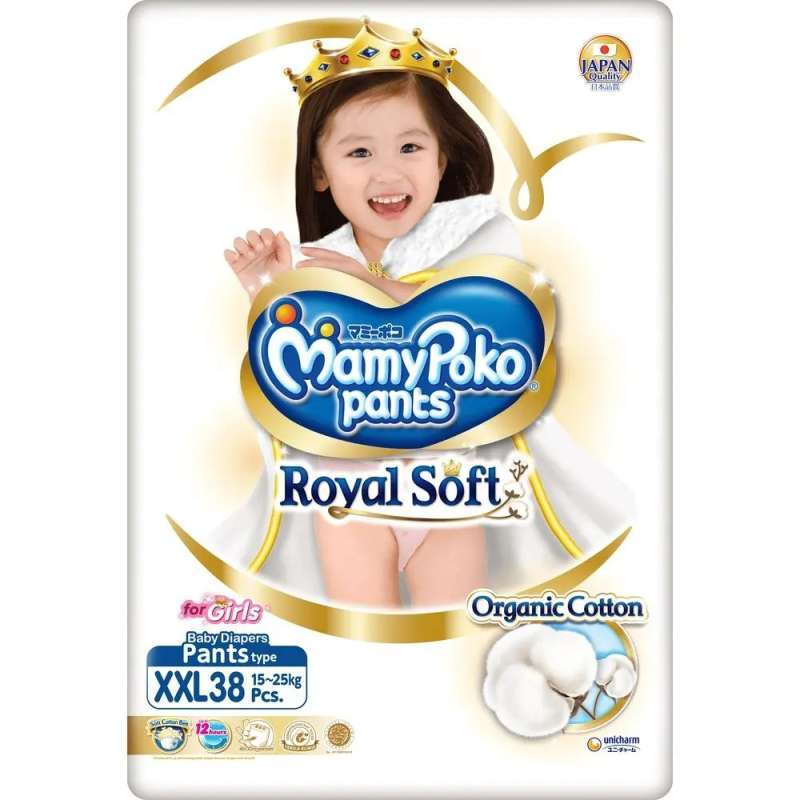Pekanbaru MAMYPOKO PANTS ROYAL SOFT GIRL XXL 38 PIECES