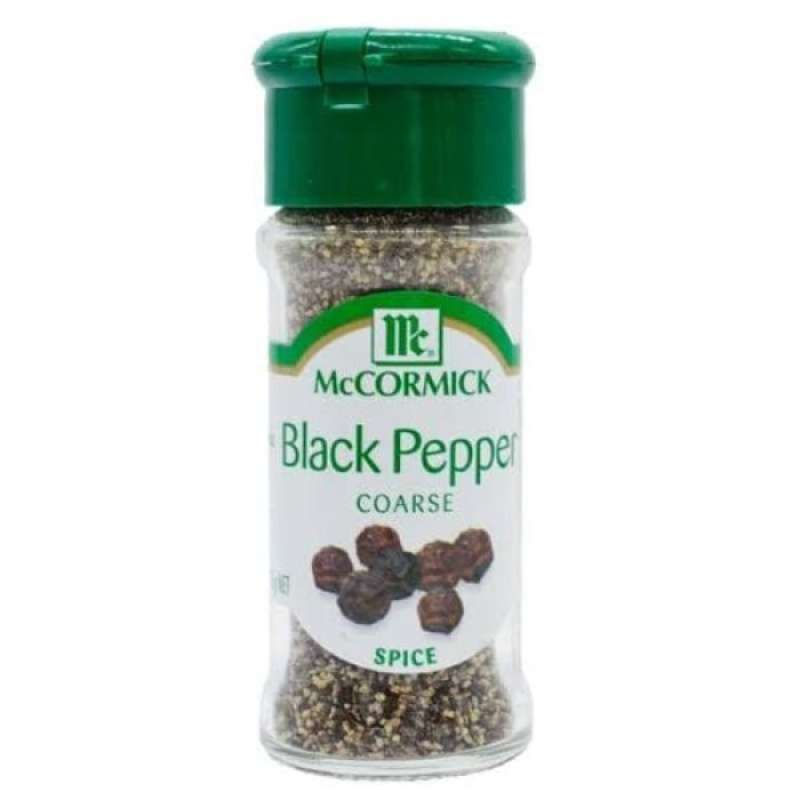 Pekanbaru Mc Cormick Black Pepper Coarse 35G Btl