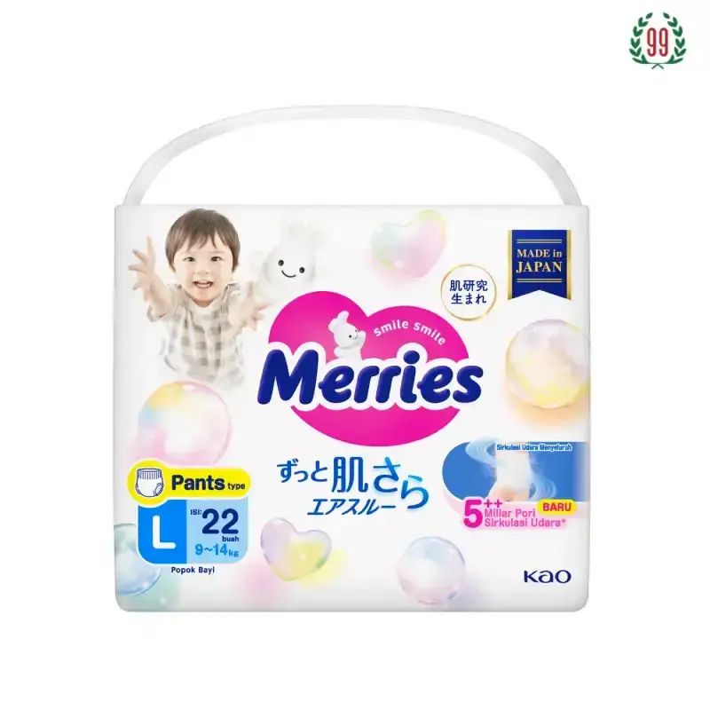Pekanbaru Merries Baby Pants L 22S