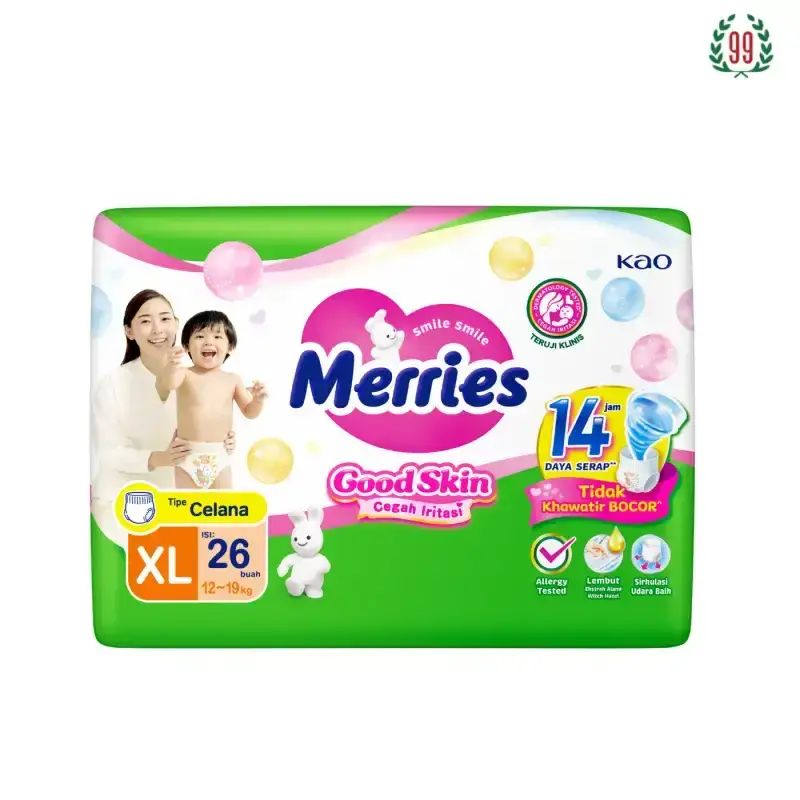 Pekanbaru MERRIES PANTS GOOD SKIN XL 26'S