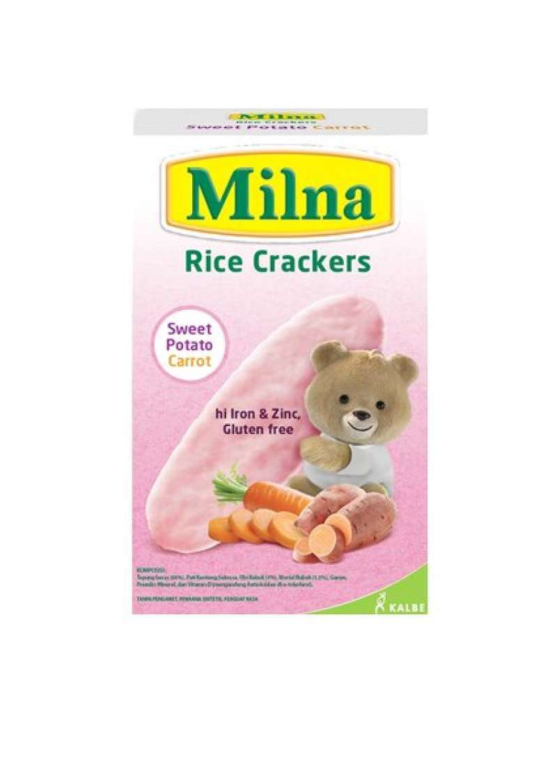 Pekanbaru Milna Rice Crack Swt Potato Carrot 20Gr