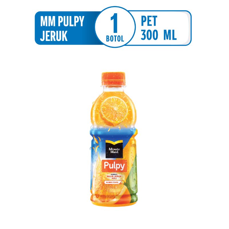 Pekanbaru Minute Maid Pulpy Orange 300Ml Btl