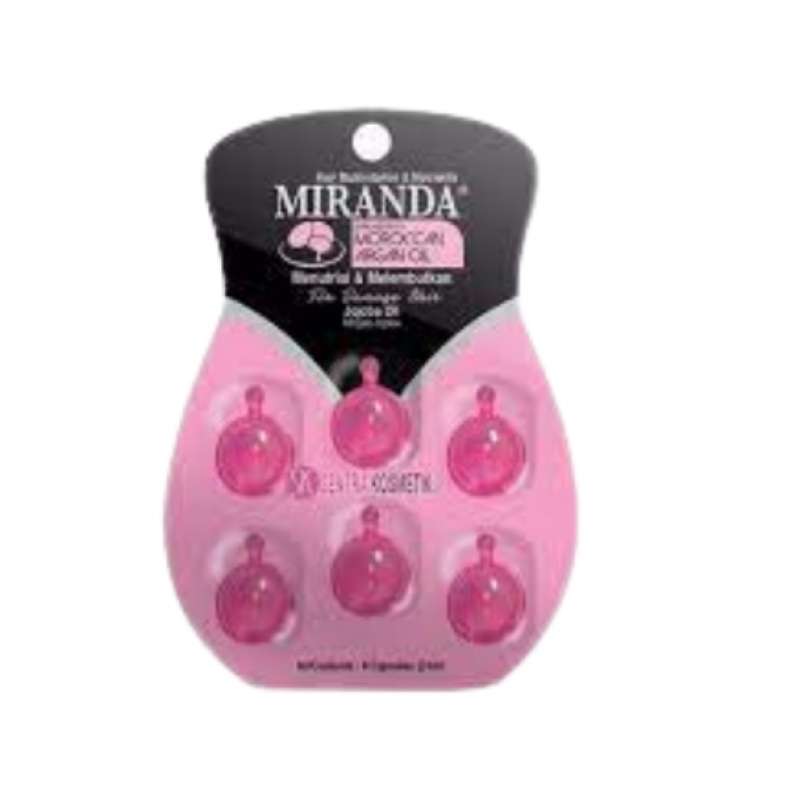 Pekanbaru Miranda Hair Multivitamin Jojoba Oil 6'S