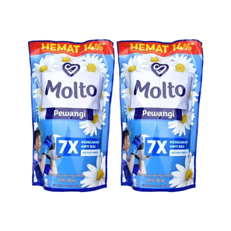 Pekanbaru MOLTO PEWANGI BLUE 2X765 ML BANDED