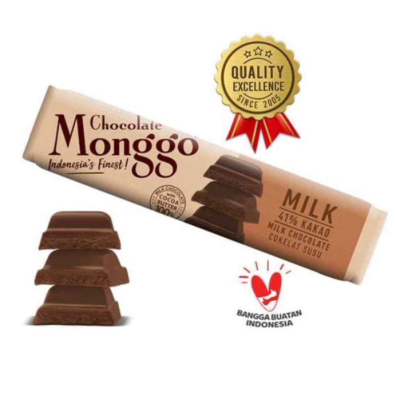Pekanbaru Monggo Milk Chocolate 40 Gr