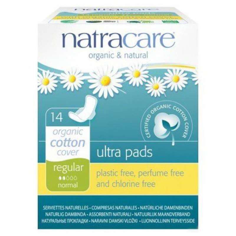 Pekanbaru Natracare ultra pads organic rglr 14s