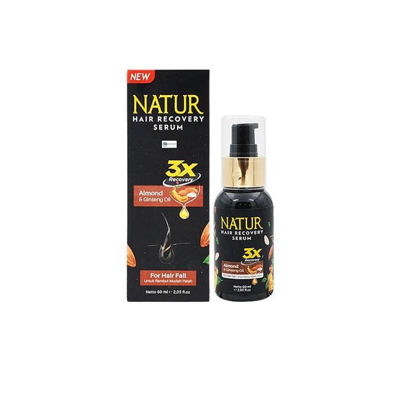 Pekanbaru Natur H/Serum Almond&Ginseng Oil 60Ml