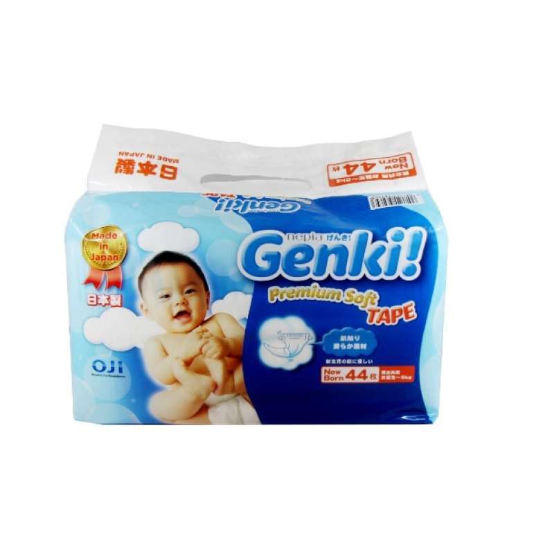 Pekanbaru Nepia baby genki prem soft tape nb44