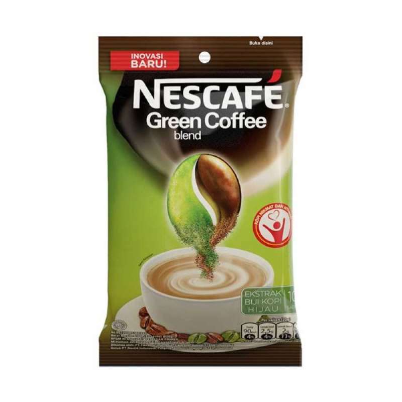 Pekanbaru Nescafe Green Coffee Blend 10X20Gr