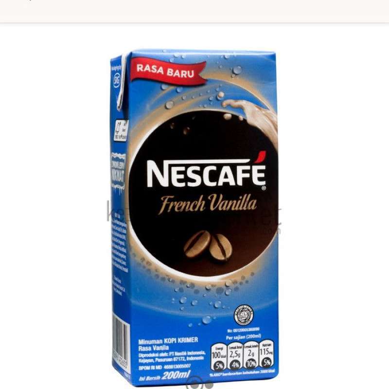 Pekanbaru Nescafe Uht French Vanilla 200Ml Tta
