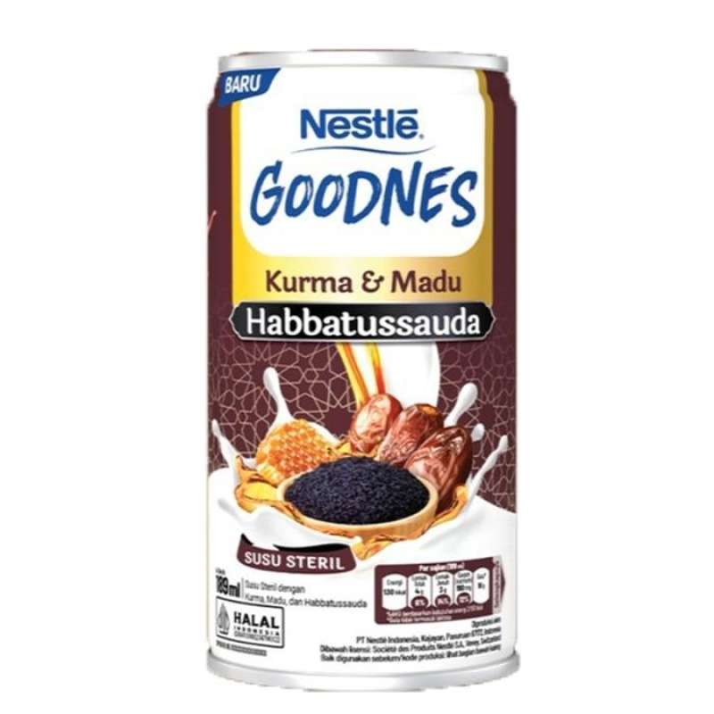 Pekanbaru Nestle Goodnes Kurma&Md Habbatusauda 189Ml