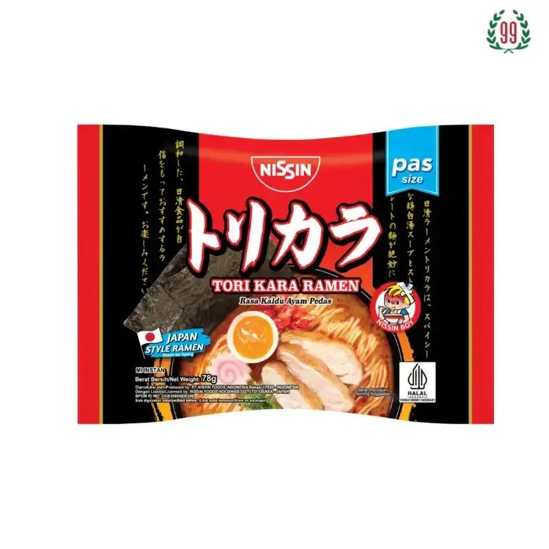 Pekanbaru Nissin Ramen Kaldu Ayam Ala Jepang 78Gr