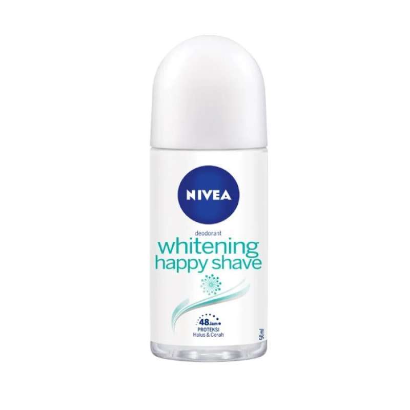 Pekanbaru Nivea Deo Roll On Whitening Happy Shave 50Ml
