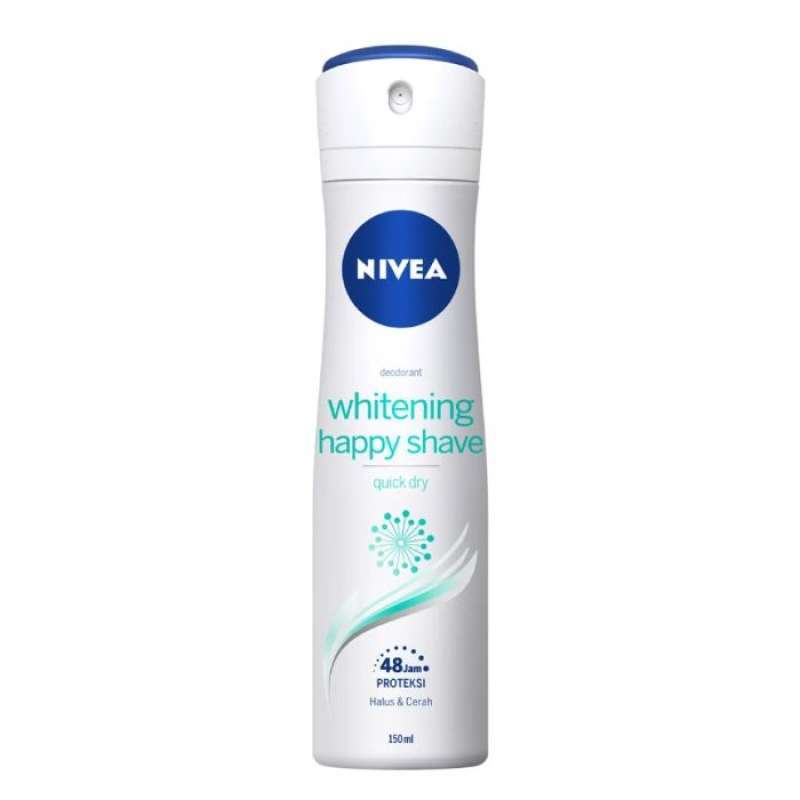 Pekanbaru Nivea Deo Spray Whitening Happy Shave 150Ml