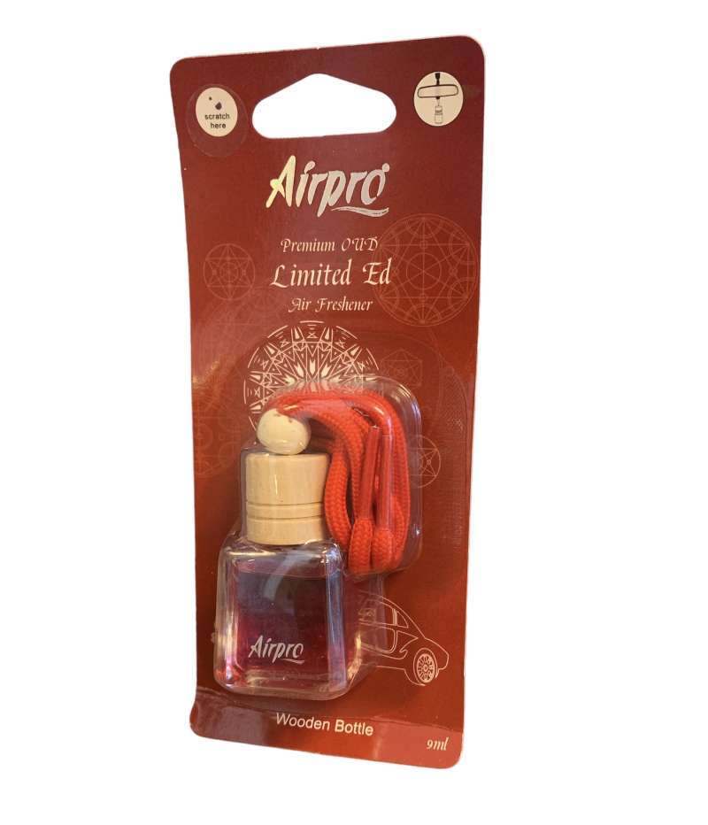 Pekanbaru AIRPRO PERFUME GLASS BOTTLE-OUD RED 9ML