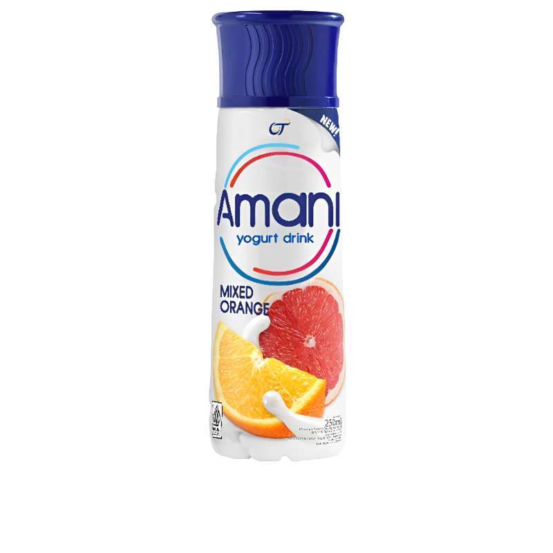 Pekanbaru Amani Yoghurt Drink Mixed Orange 250Ml