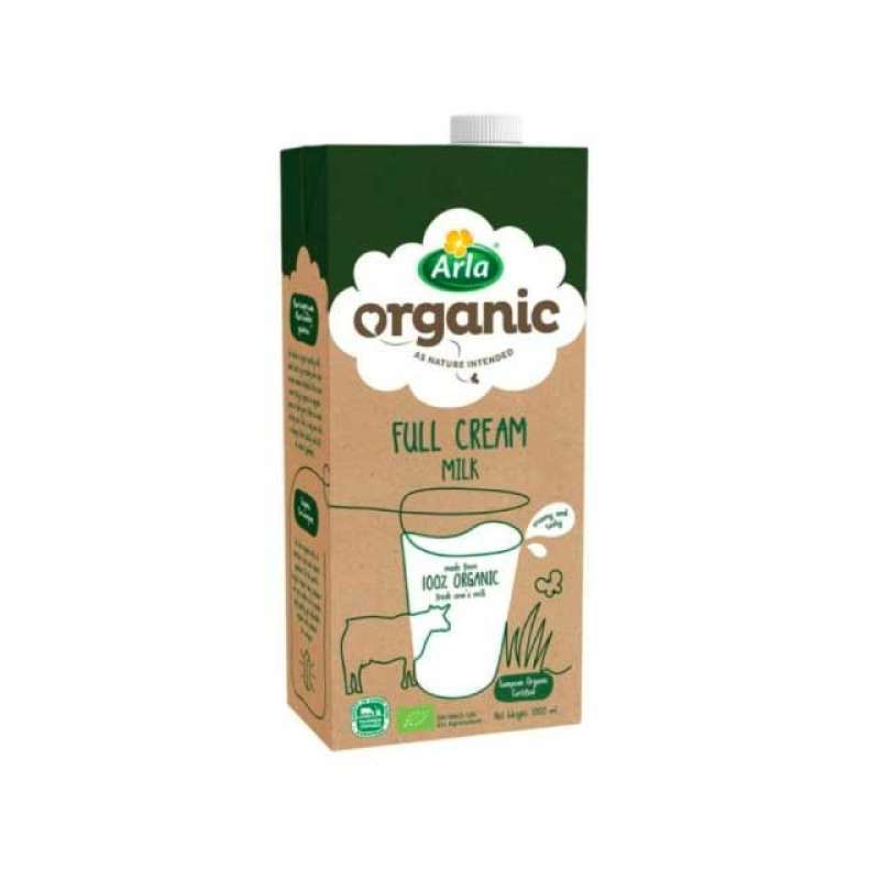 Pekanbaru Arla Full Cream Milk Uht Organic 1L