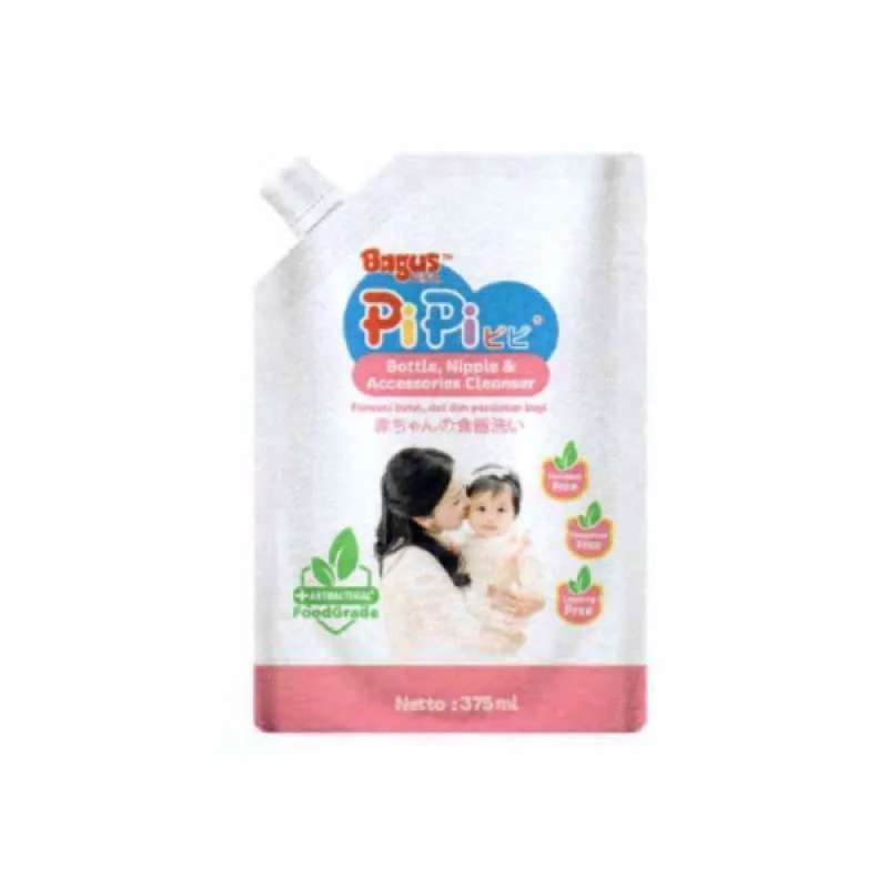 Pekanbaru Bagus Pipi Btl+Nipple Clnsr 375Ml Pch