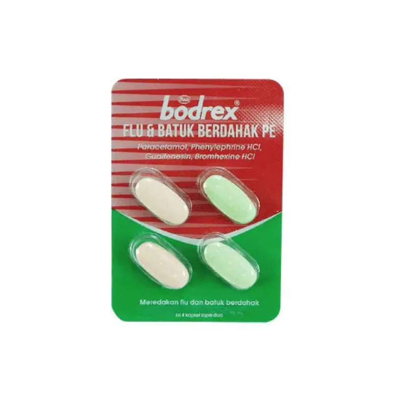 Pekanbaru Bodrex Flu&Batuk Berdahak 4S Strip Dot