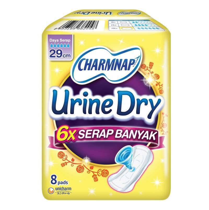 Pekanbaru CHARMNAP URINE DRY 29CM 8P