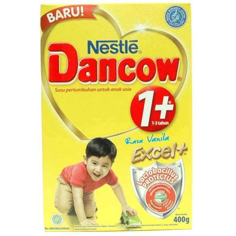 Pekanbaru Dancow 1+ Vanilla Prebio 400Gr Box
