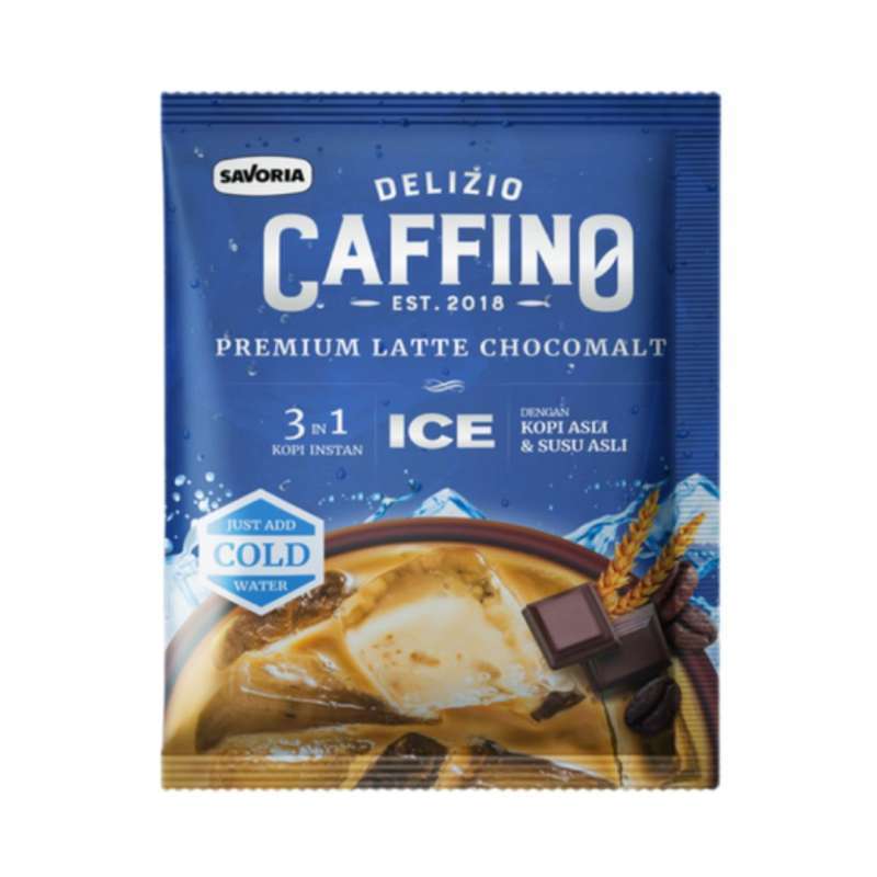 Pekanbaru Delizio Caffino Ice Prm Lt Chocomlt 243G