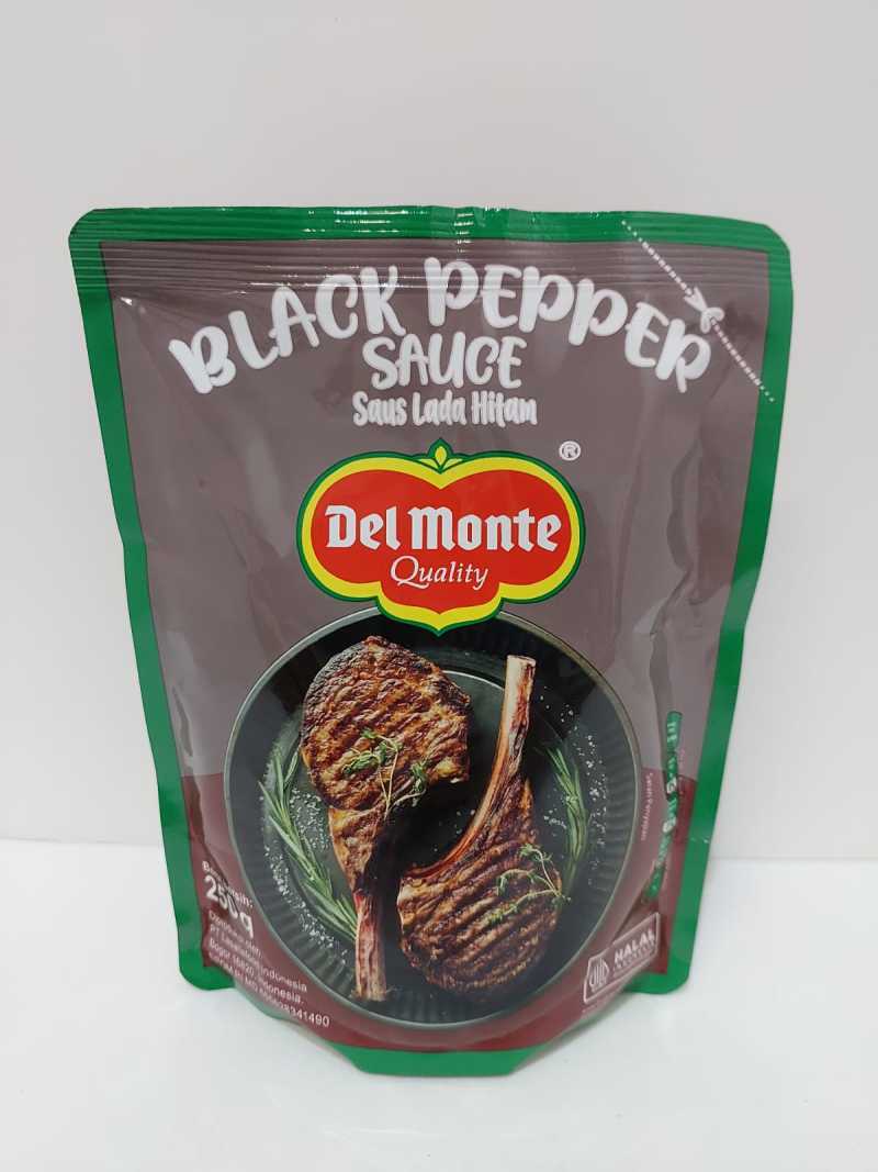 Pekanbaru Delmonte Black Pepper Sauce 250Gr Pch
