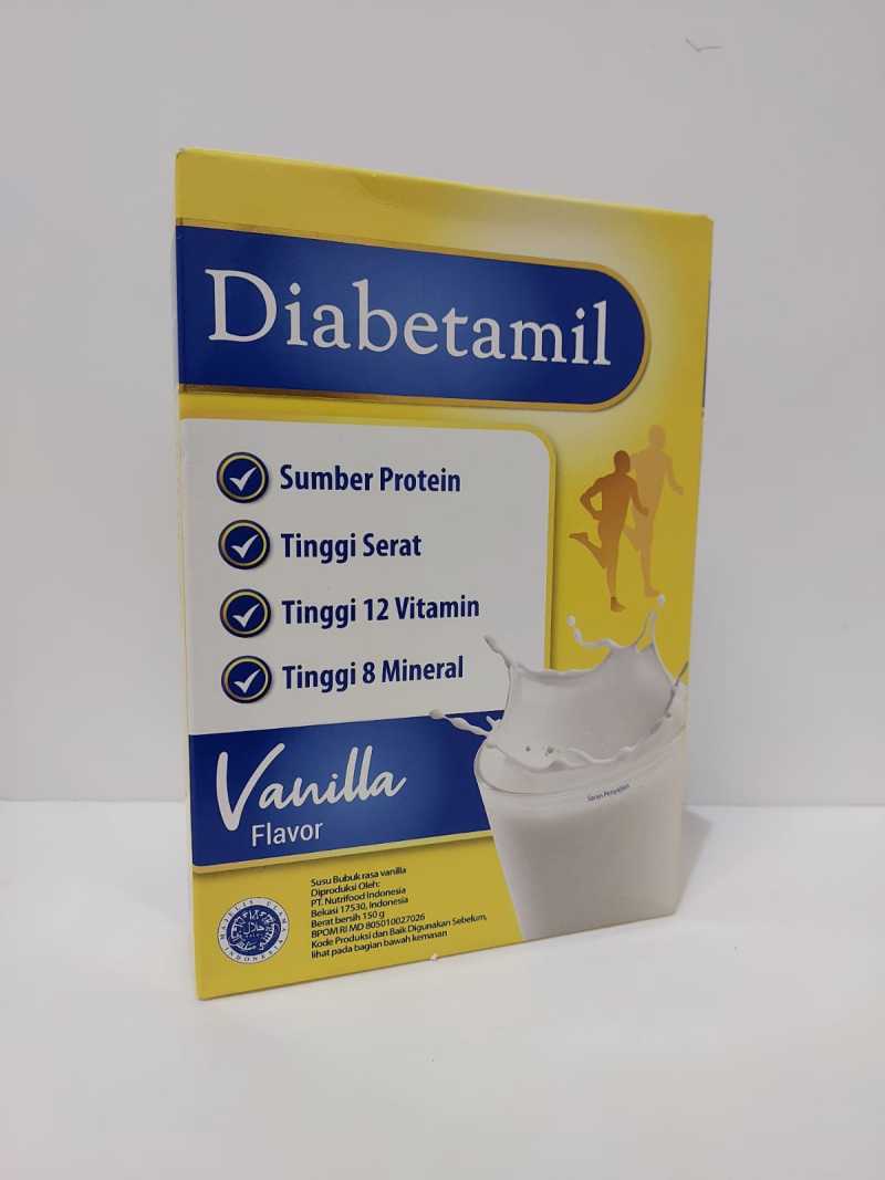Pekanbaru Diabetamil Milk Vanilla 150G