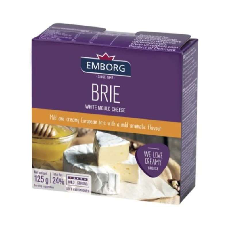 Pekanbaru Emborg Brie Cheese 125Gr
