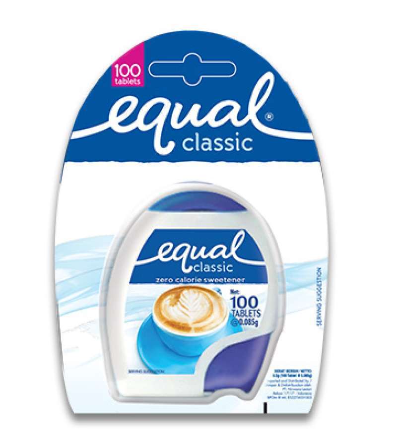 Pekanbaru Equal Tablet 100 Pcs