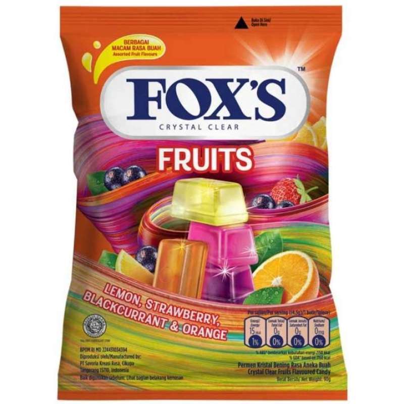 Pekanbaru Fox'S Fruits 90Gr Pak