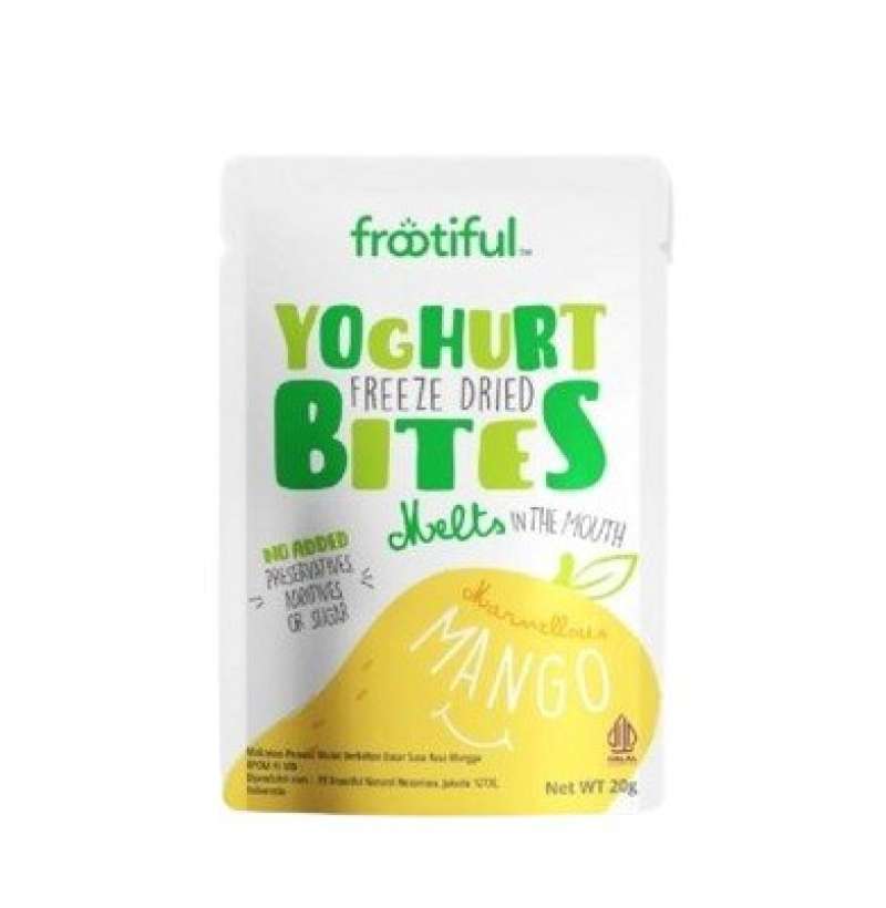 Pekanbaru Frootiful Yoghurt Bites Mango 20G