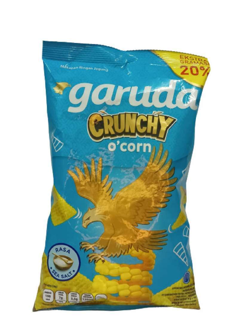 Pekanbaru Garuda Crunchy Ocorn Sea Salt 80+16Gr