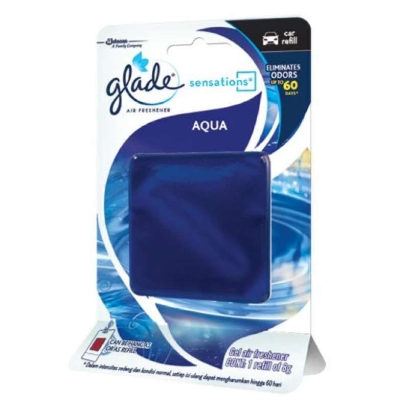 Pekanbaru GLADE SENSATIONS CAR AQUA 8G RFL