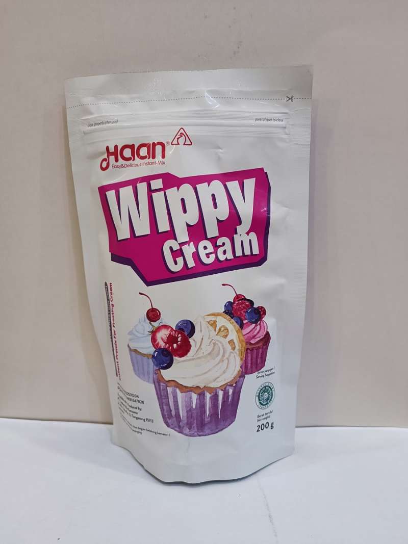 Pekanbaru Haan Wippy Cream 200Gr Pch
