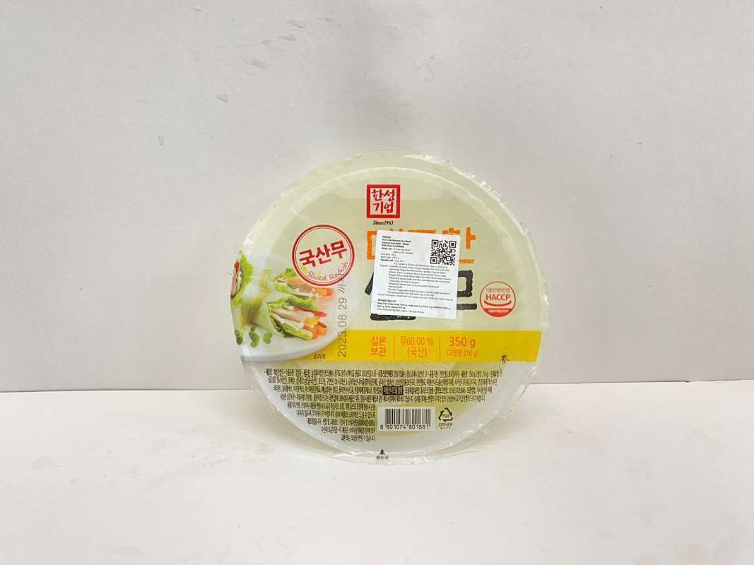 Pekanbaru Hansung Seasoned Sliced Radish (Wsb)350G